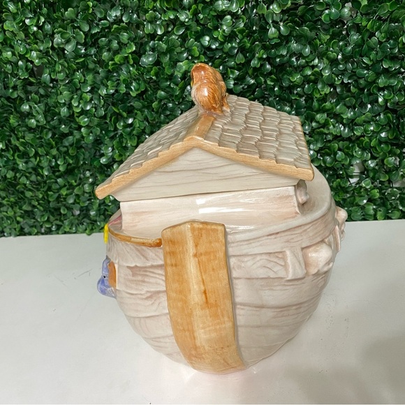 Vintage Treasure Craft | Noah’s ark - Animal-Themed Ceramic Cookie Jar 1960/70s - Picture 7 of 7